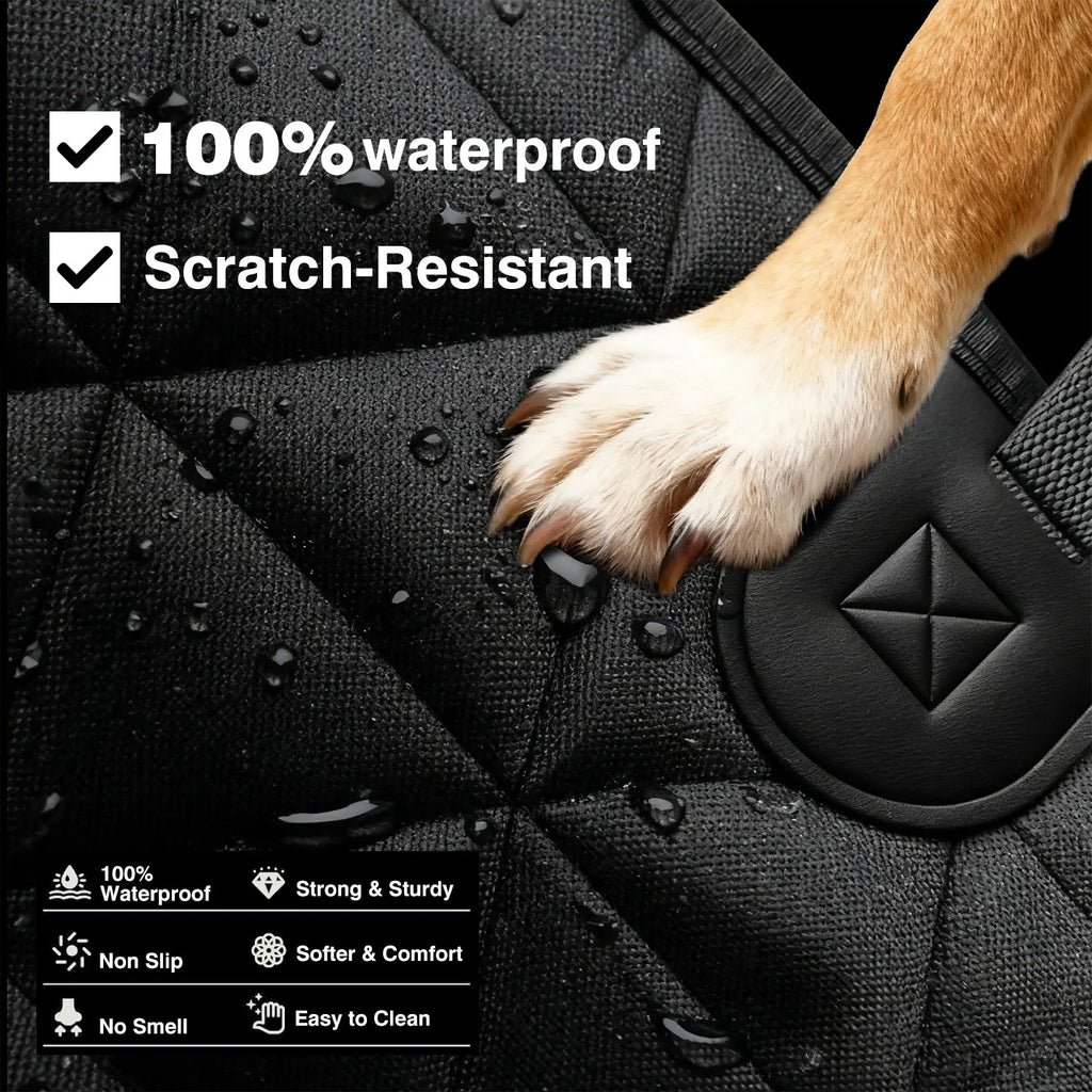Cudavo Waterproof Back-Seat Pet Cover