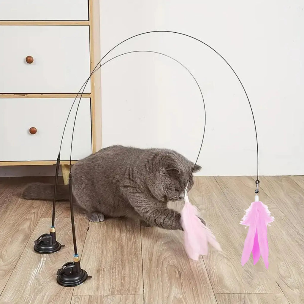 Cudavo Suction-Cup Cat Wand