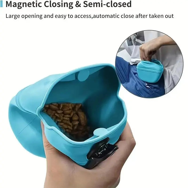 Cudavo Hands-Free Silicone Treat Pouch