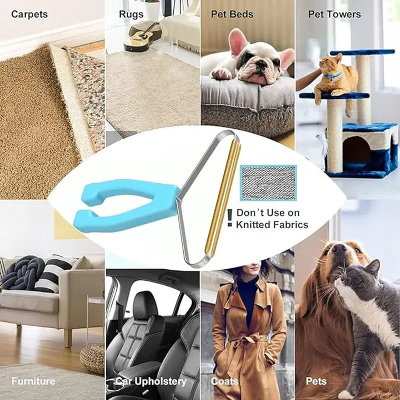 Pet Hair Remover, Dog Cat Hair Remover,Lint Remover,Carpet Rake for Pet Hair Removal,Carpet Rake,Lint Brush,Lint Shaver for Carpets, Car Mat,Couch,Pet Bed,Furniture & Rug