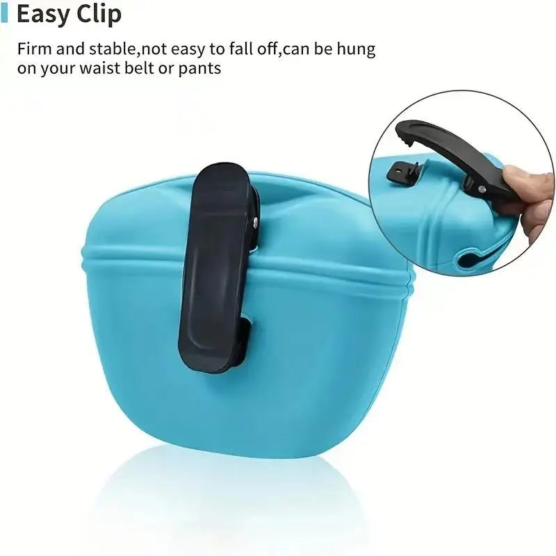 Cudavo Hands-Free Silicone Treat Pouch