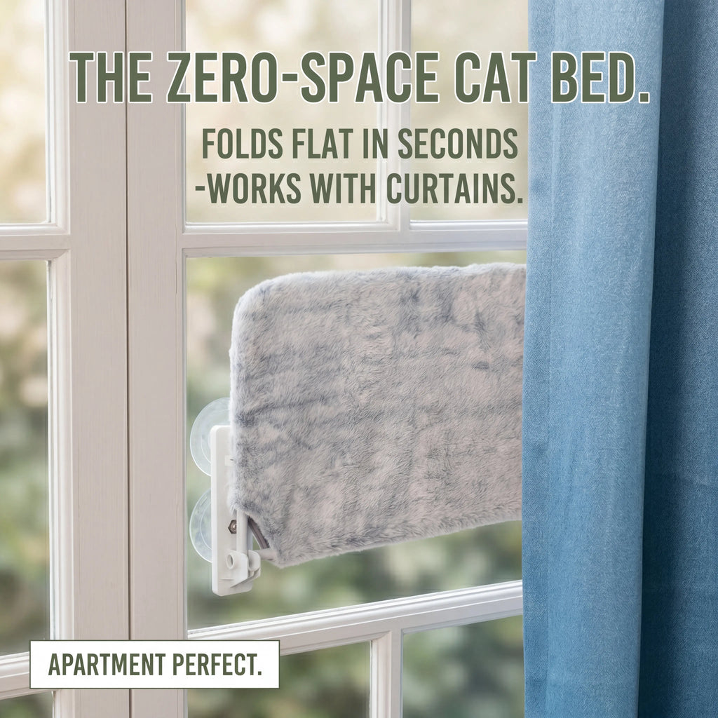 Cudavo Folding Cat Window Hammock