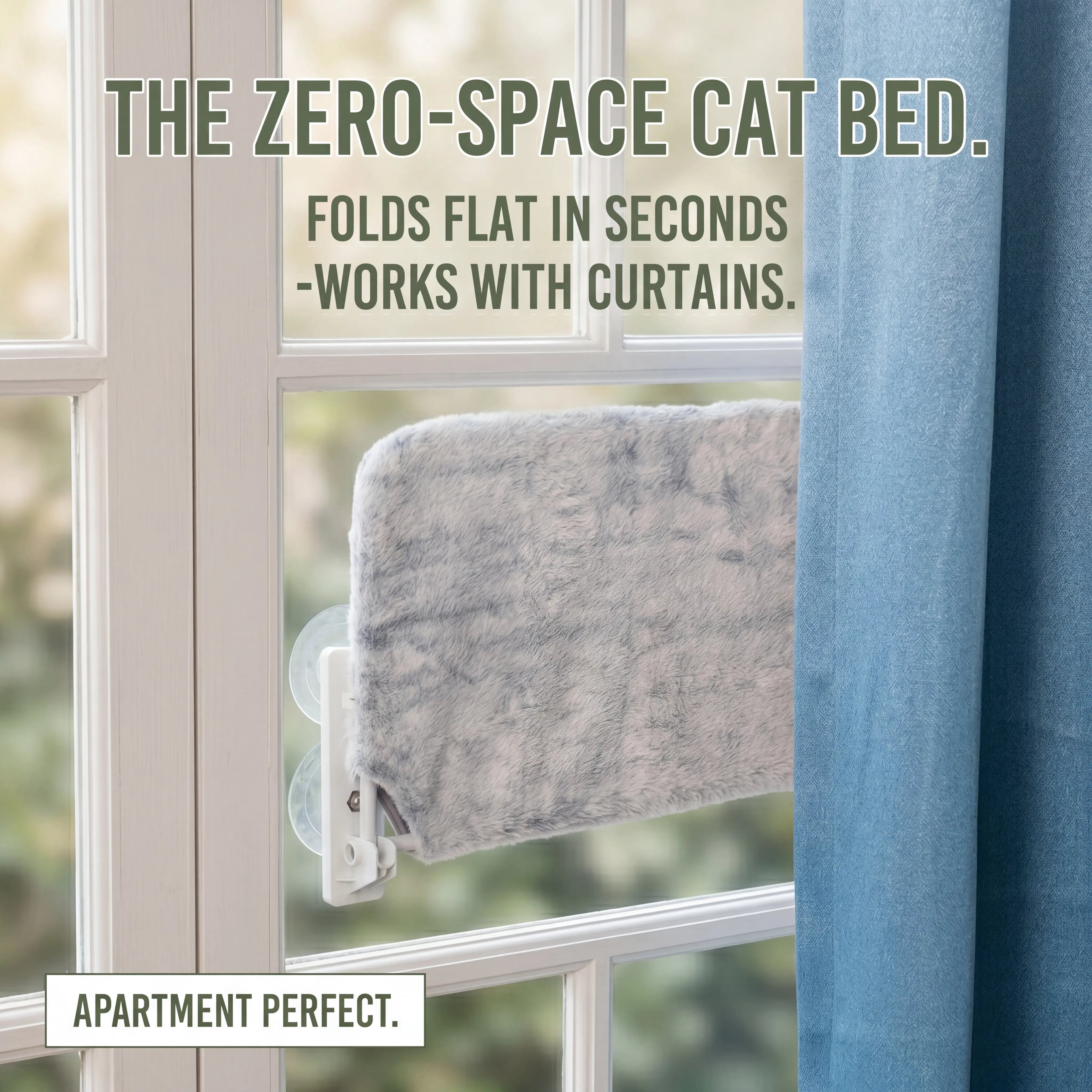 Cudavo Folding Cat Window Hammock