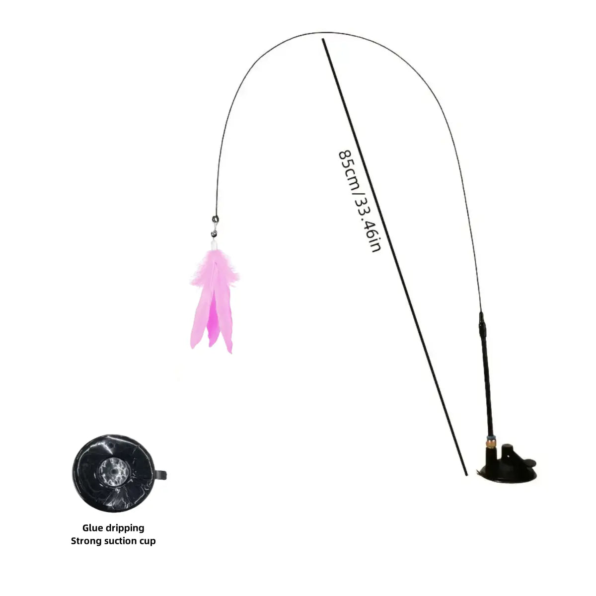 Cudavo Suction-Cup Cat Wand