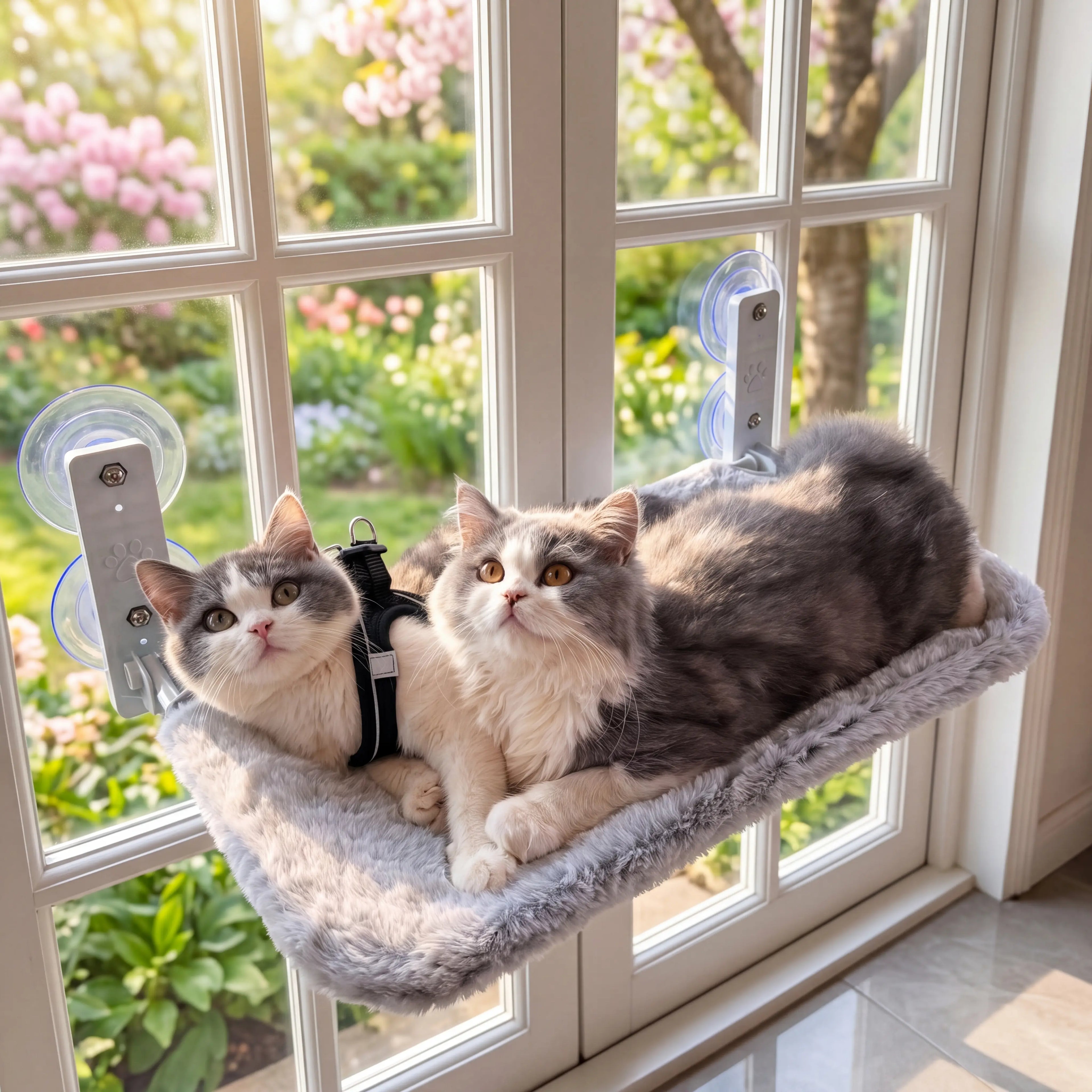 Cudavo Folding Cat Window Hammock