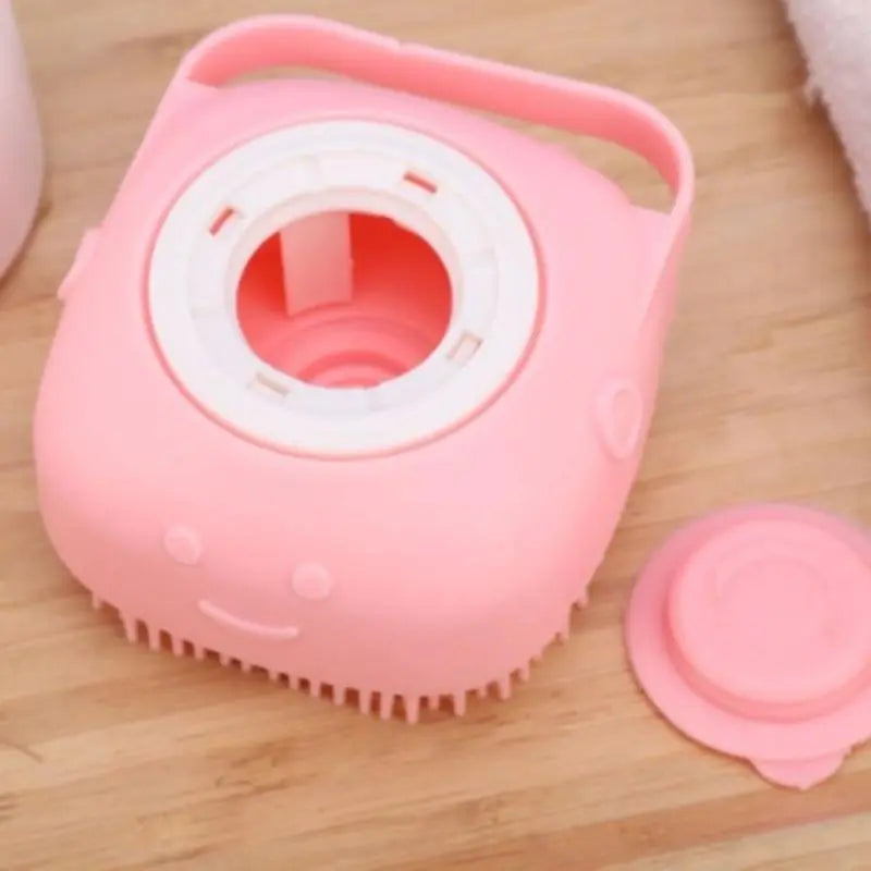 Cudavo Shampoo-Dispensing Pet Bath Brush
