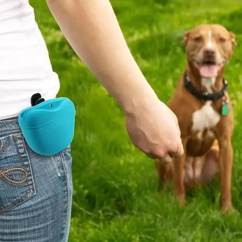 Cudavo Hands-Free Silicone Treat Pouch