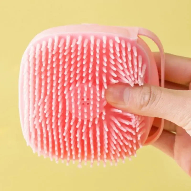 Cudavo Shampoo-Dispensing Pet Bath Brush