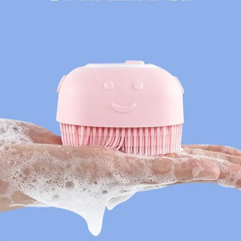 Cudavo Shampoo-Dispensing Pet Bath Brush